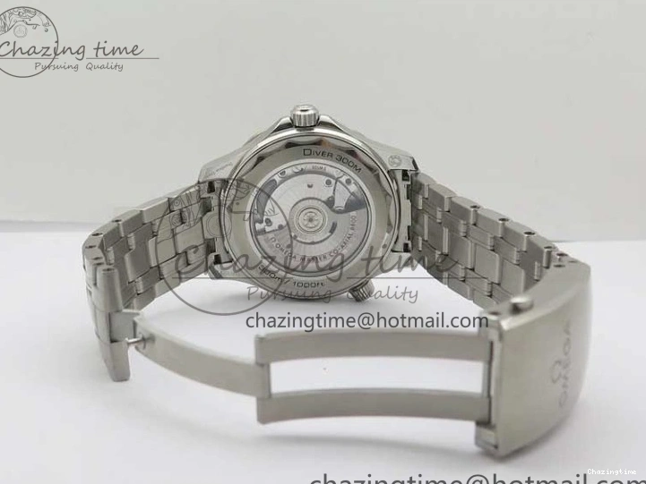 1228 Seamaster Diver 300M ORF 1:1 Best Edition Blue Ceramic Blue Dial on SS Bracelet A Breathable 7869